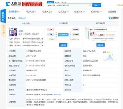 泰洋川禾完成1.8億元B輪融資 以文化經紀人服務撬動娛樂產業新格局